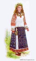 Кострома-древнеславянская богиня плодородия