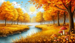 У реки заклубился туман... ПЕСНЯ В ДУШУ