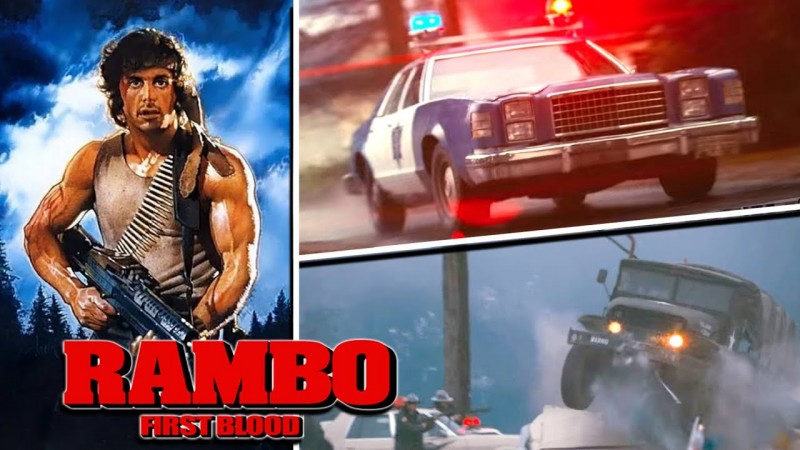 Автомобили в фильме «Рэмбо: Первая кровь» (First Blood) 1982г