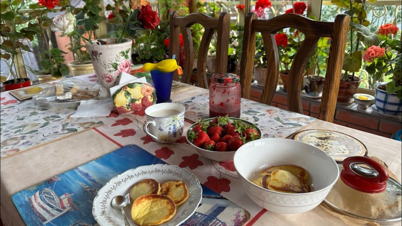 Выходные на даче в Подмосковье. Не жизнь а малина.