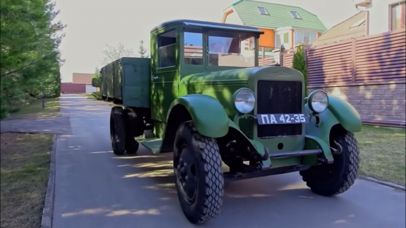 ЗИС 5 НАСТОЯЩИЙ ФРОНТОВИК