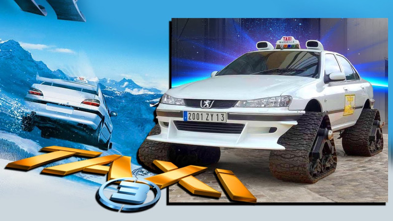 Всё о Peugeot 406 из фильма «Такси 3» (Taxi 3) 2003г