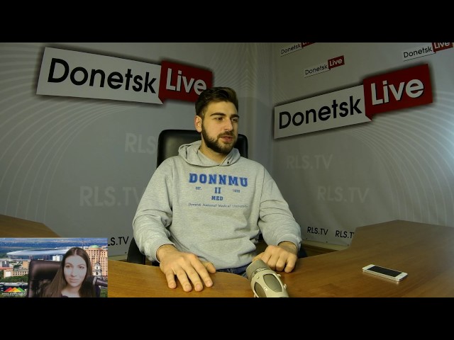 Donetsk Live №481: Никита Киосев, руководитель ОО "Молодая Республика"