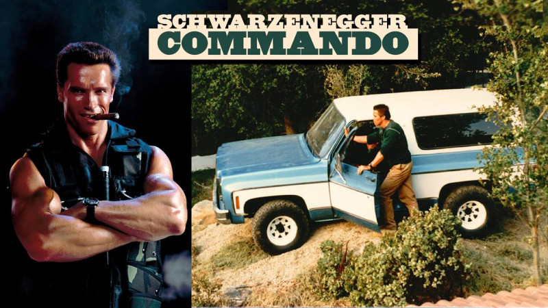 Автомобили в фильме «Коммандо» (Commando) 1985г