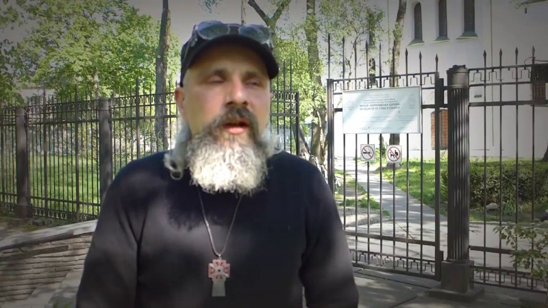Экстрасенс (чёрный маг) Дмитрий Дульский об энергетических местах Киева Кириловская Церковь