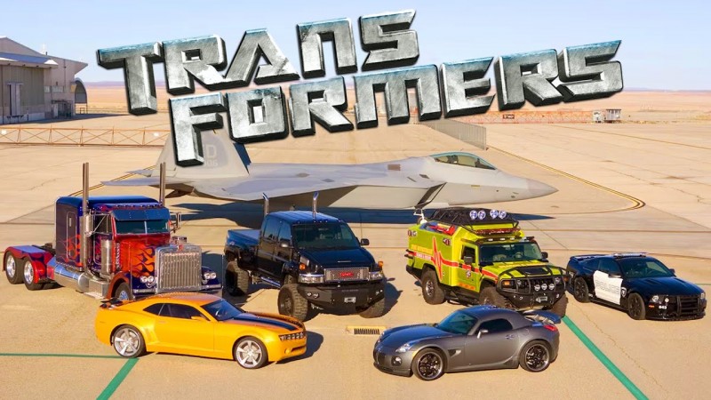 Автомобили в фильме «Трансформеры» (Transformers) 2007г