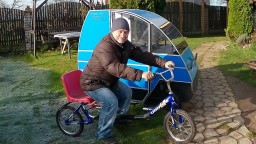 Белорусский веломобиль как транспорт будущего для деревни