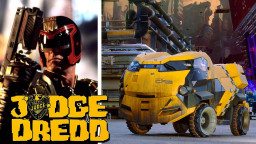 Фантастические автомобили в фильме «Судья Дредд» (Judge Dredd) 1995г.