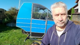 Белорусский веломобиль для деревни и любой погоды