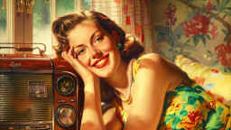 Vintage radio oldies music to make your day better (1940s, 30s Timeless Jazz Songs)