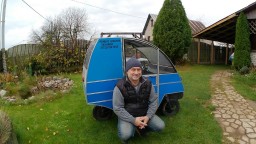 Белорусский электро веломобиль - первая серьезная поломка