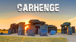 CARHENGE: автомобильная копия Стоунхенджа в США.