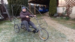 Белорусский веломобиль девятого поколения, ходовые испытания