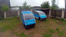 Веломобиль 100 кг везет 100 кг