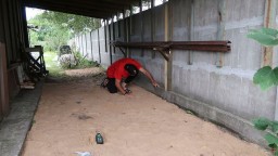 Как сделать бетонный пол на своем участке ч.1