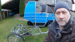 Электровеломобиль из немецкого трехколесного велосипеда. Часть вторая